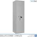 Dallas Combi 3 - Coffre-Fort Pour Armes (3 fusils) - Classe I de résistance à l’effraction