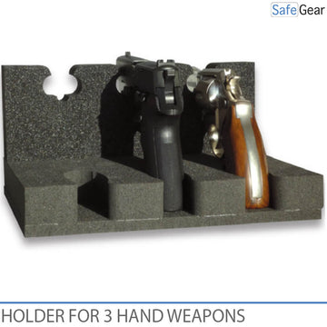Support pour 3 armes de poing