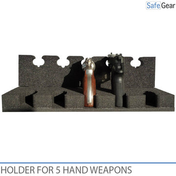 Support pour 5 armes de poing