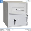 Gemini Pro D-I 97 Coffre-Fort De Dépôt (119 L) - Avec compartiment intérieur - Test d'effraction D-I - Serrure À Code Axessor