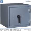 KWT Cervo 10 - Coffre-Fort Pour Armes (10 armes de poing) - Classe I de résistance à l'effraction