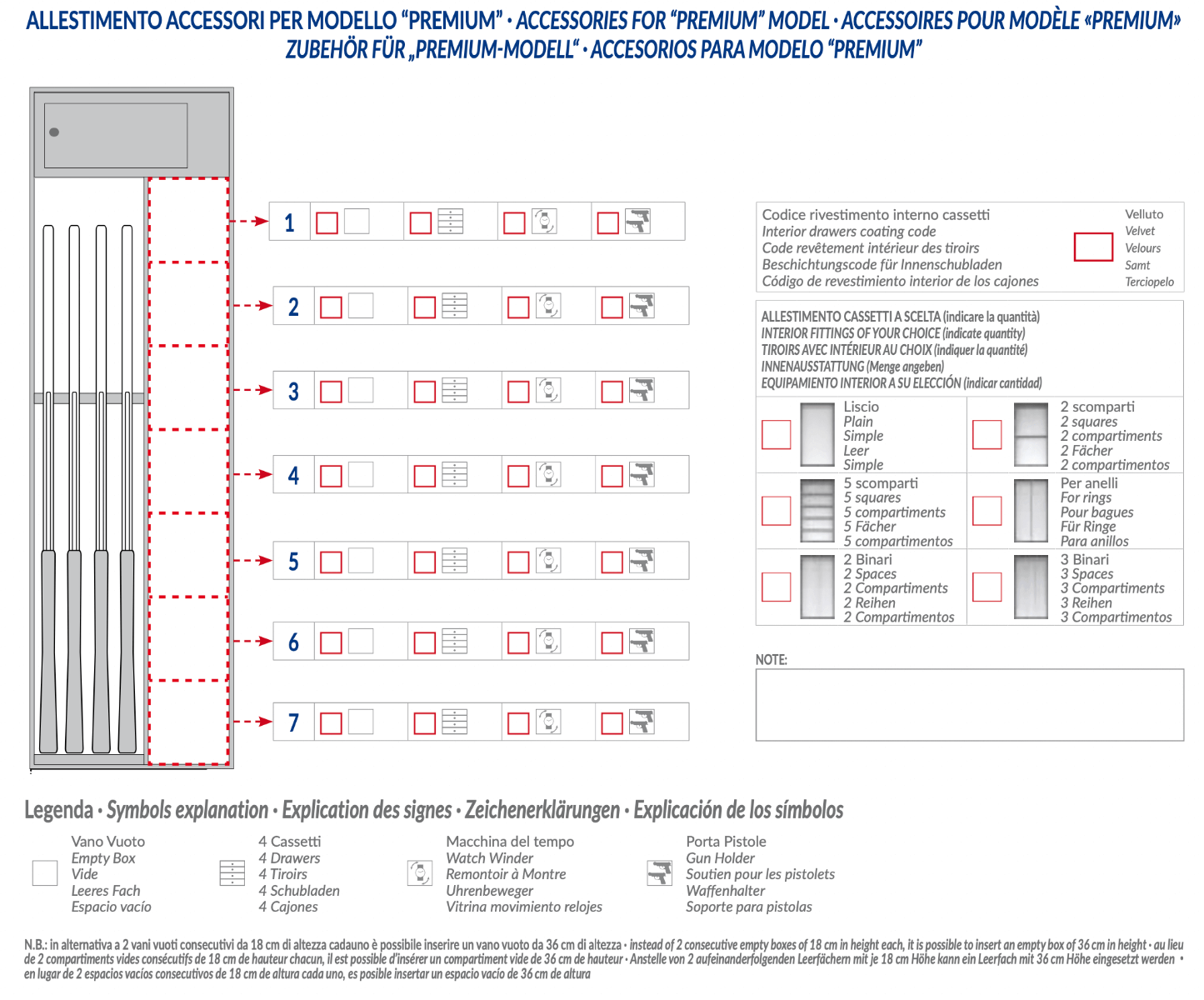 Coffre-Fort Pour Armes Brixia - Test anti-effraction Classe 1