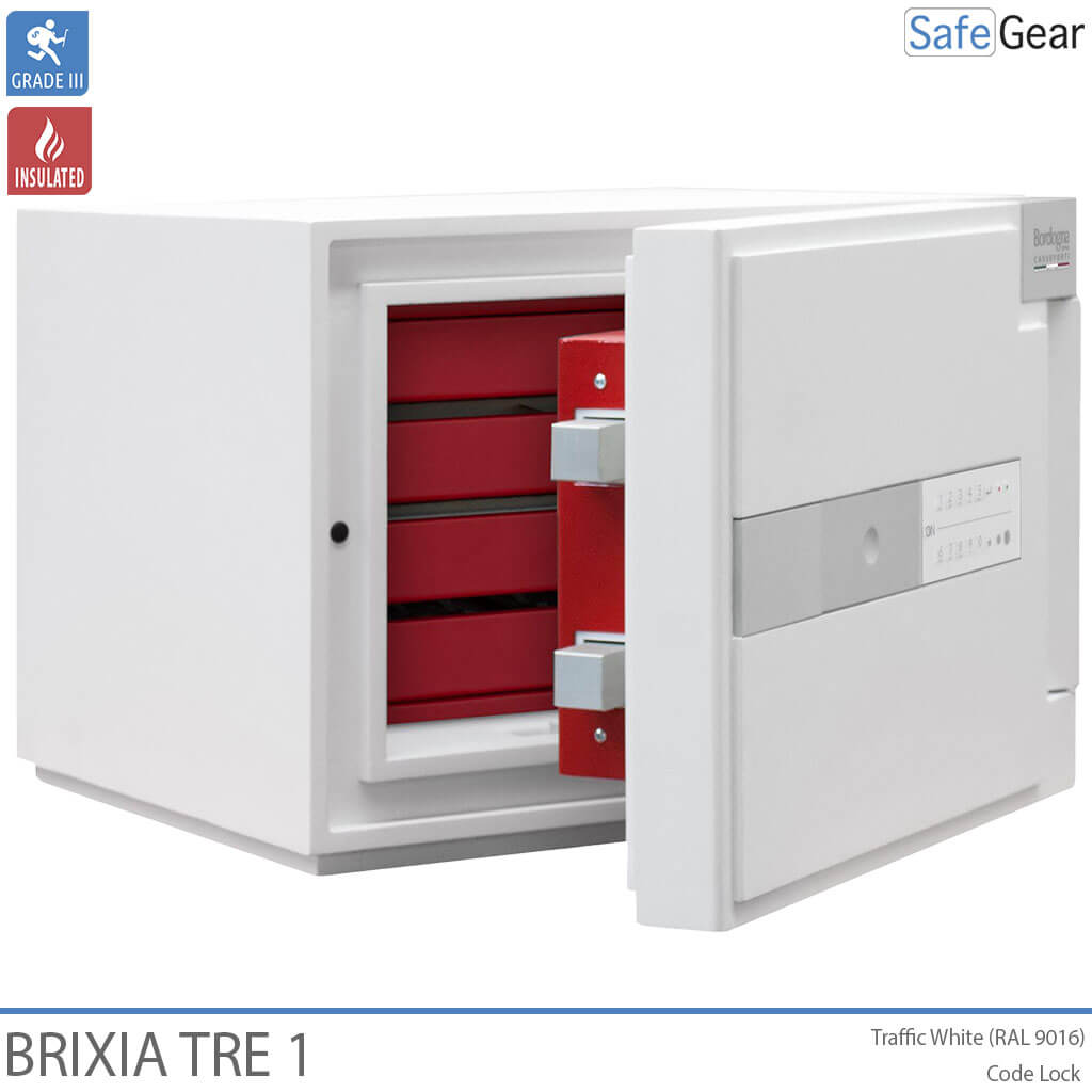 Brixia Tre 1 Coffre-Fort (32 L) - Classe III testée contre l’effraction - Serrure À Code