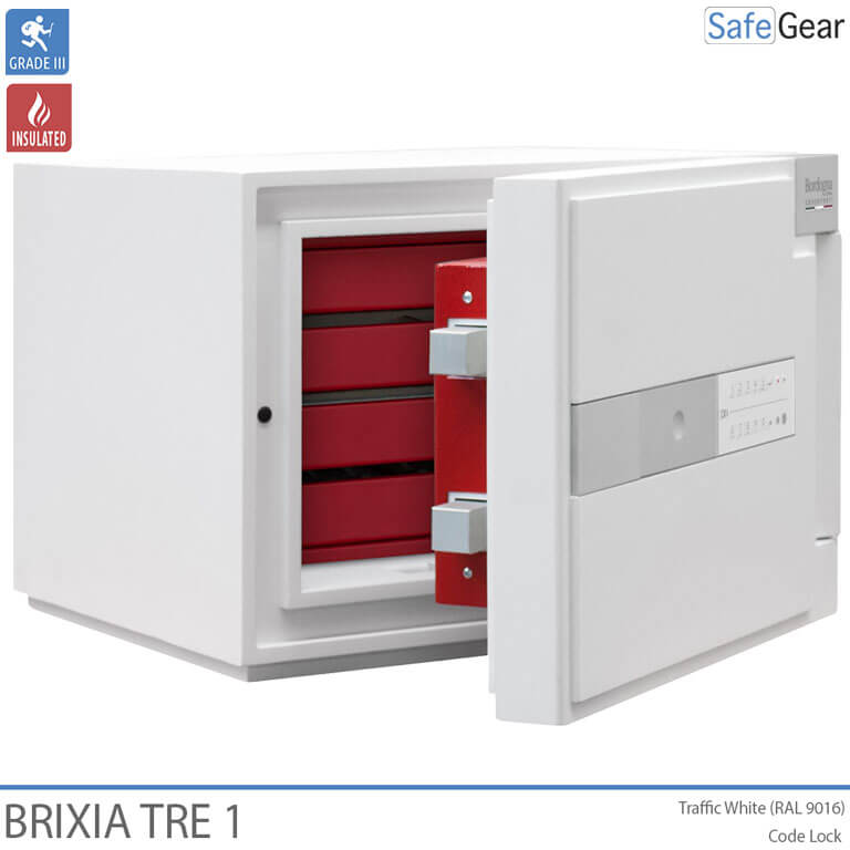 Brixia Tre 1 Coffre-Fort (32 L) - Classe III testée contre l’effraction - Serrure À Code