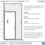 Cervo IV - Armurerie - (14 fusils) - Test anti-effraction Classe 1