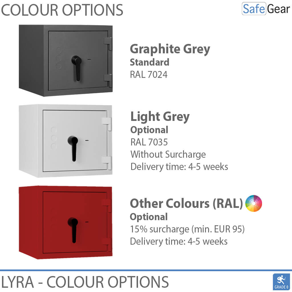 Lyra 5 - Coffre-Fort de sécurité (109 Liters) - Test anti-effraction Classe 0