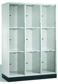 Armoire à sacs Series Intro - 9 compartiments avec portes en acrylique
