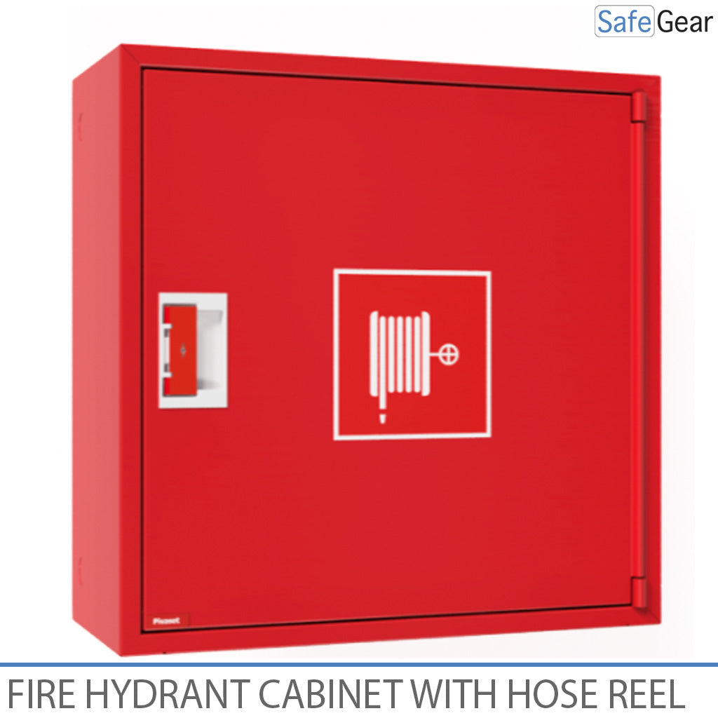 Armoire anti-incendie avec dévidoir - 690x690x290 mm - PVC 30 m - 3/4'' (19mm)