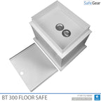 Coffre-Fort de sol anti-effraction BT 300 (72 L) - Test anti-effraction Classe 1