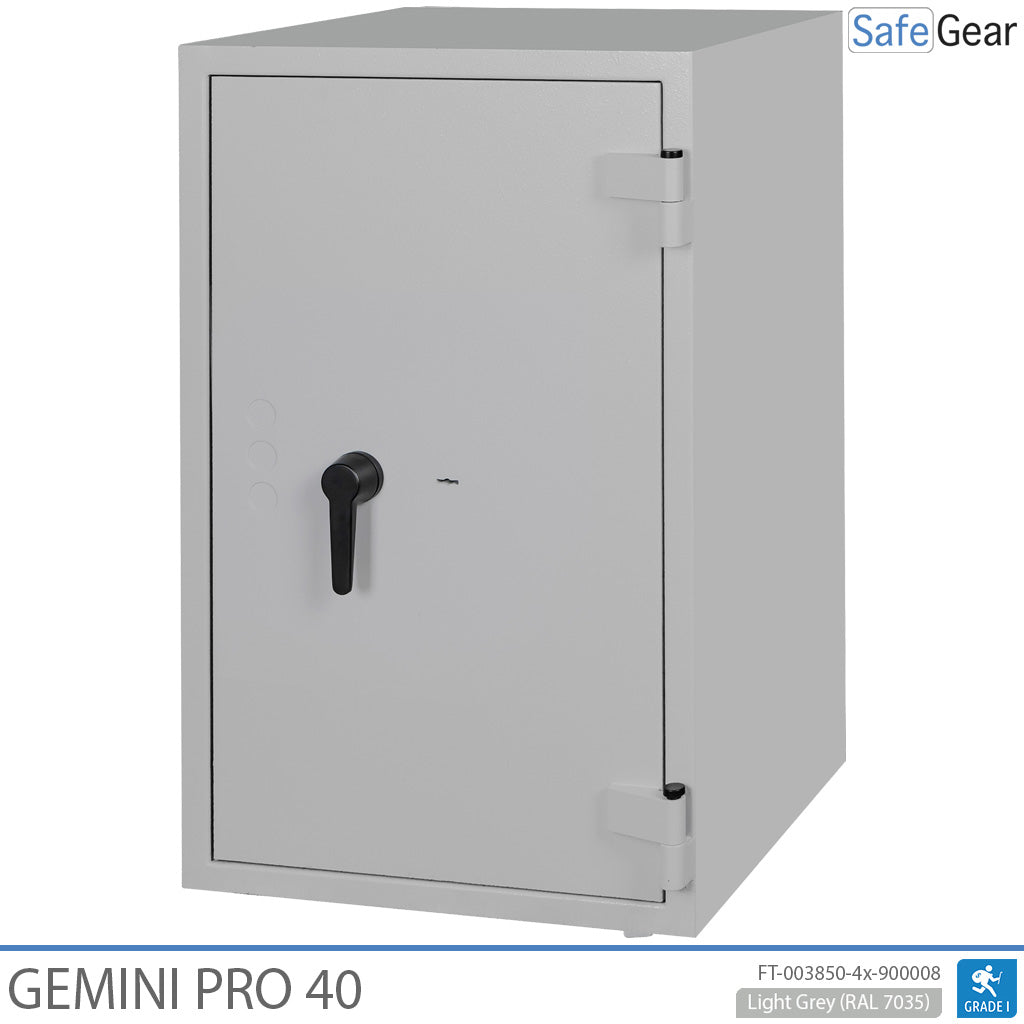 Gemini Pro 40 Coffre-Fort de pharmacie (180 litres) - 4 tiroirs - 2 étagères - Test anti-effraction Classe I - Serrure à clé