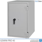 Gemini Pro 40 Coffre-Fort de pharmacie (180 litres) - 4 tiroirs - 2 étagères - Test anti-effraction Classe I - Serrure à clé