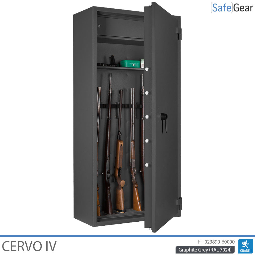 Cervo IV - Armurerie - (14 fusils) - Test anti-effraction Classe 1