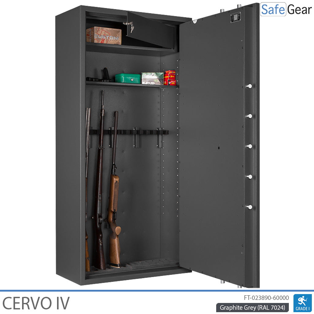 Cervo IV - Armurerie - (14 fusils) - Test anti-effraction Classe 1