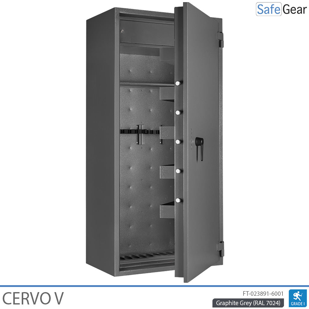 Cervo V - Armoire à fusils - (14 fusils) - Test anti-effraction Classe 1