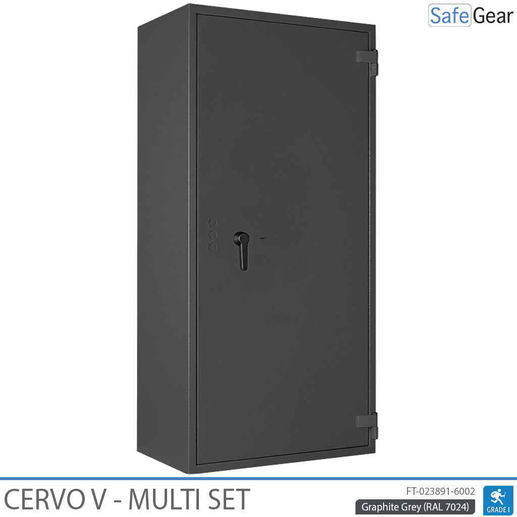 Cervo V Multi Set - Armoire à fusils - (14 fusils) - Test anti-effraction Classe 1