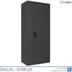 Dallas - Coffre-Fort Pour Armes (10 fusils) - Test anti-effraction Classe 1