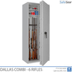 Dallas Combi - Coffre-Fort Pour Armes (6 fusils) - Test anti-effraction Classe 1