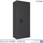Dallas Combi - Coffre-Fort Pour Armes (6 fusils) - Test anti-effraction Classe 1