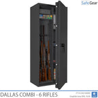 Dallas Combi - Coffre-Fort Pour Armes (6 fusils) - Test anti-effraction Classe 1
