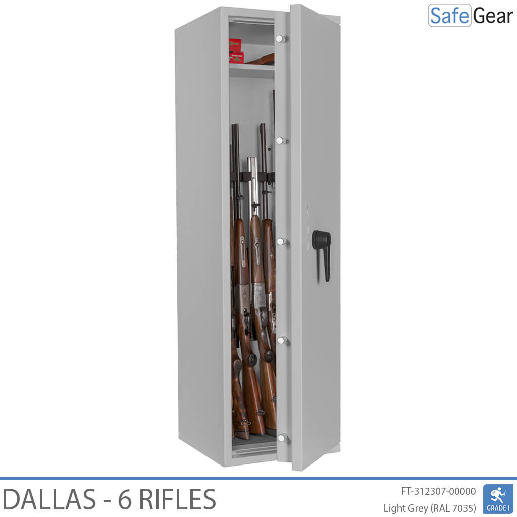 Dallas - Coffre-Fort Pour Armes (6 fusils) - Test anti-effraction Classe 1
