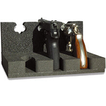 Support pour 3 armes de poing