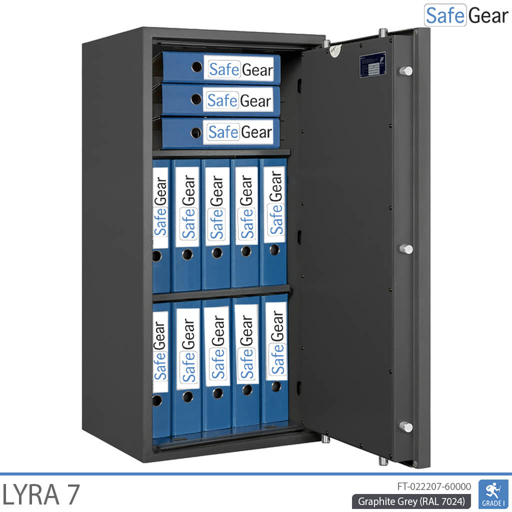 Lyra 7 - Coffre-Fort de sécurité (118 Liters) - Test anti-effraction Classe 1