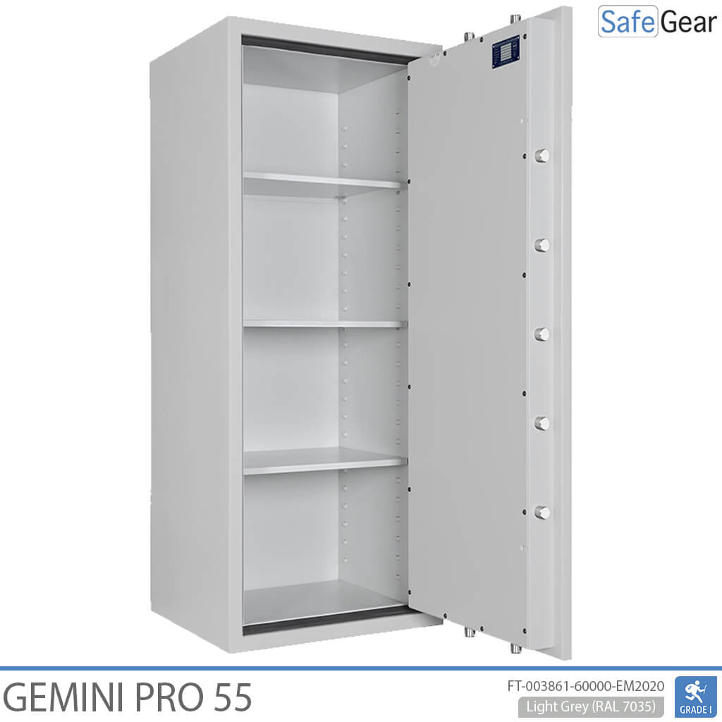 Gemini Pro 55 - Coffre-fort de sécurité (292 litres) - Classement test cambriolage 1
