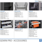 Gemini Pro 50 - Coffre-Fort de sécurité (219 Litres) - Classe 1 test anti-effraction
