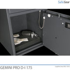 Gemini Pro D-I 250 Deposit Safe (294 L) - Burglary Test D-I - Key Lock