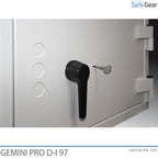 Gemini Pro D-I 97 Coffre-Fort De Dépôt (119 L) - Test anti-effraction Classe D-I - Serrure À Code avec 9 codes utilisateur