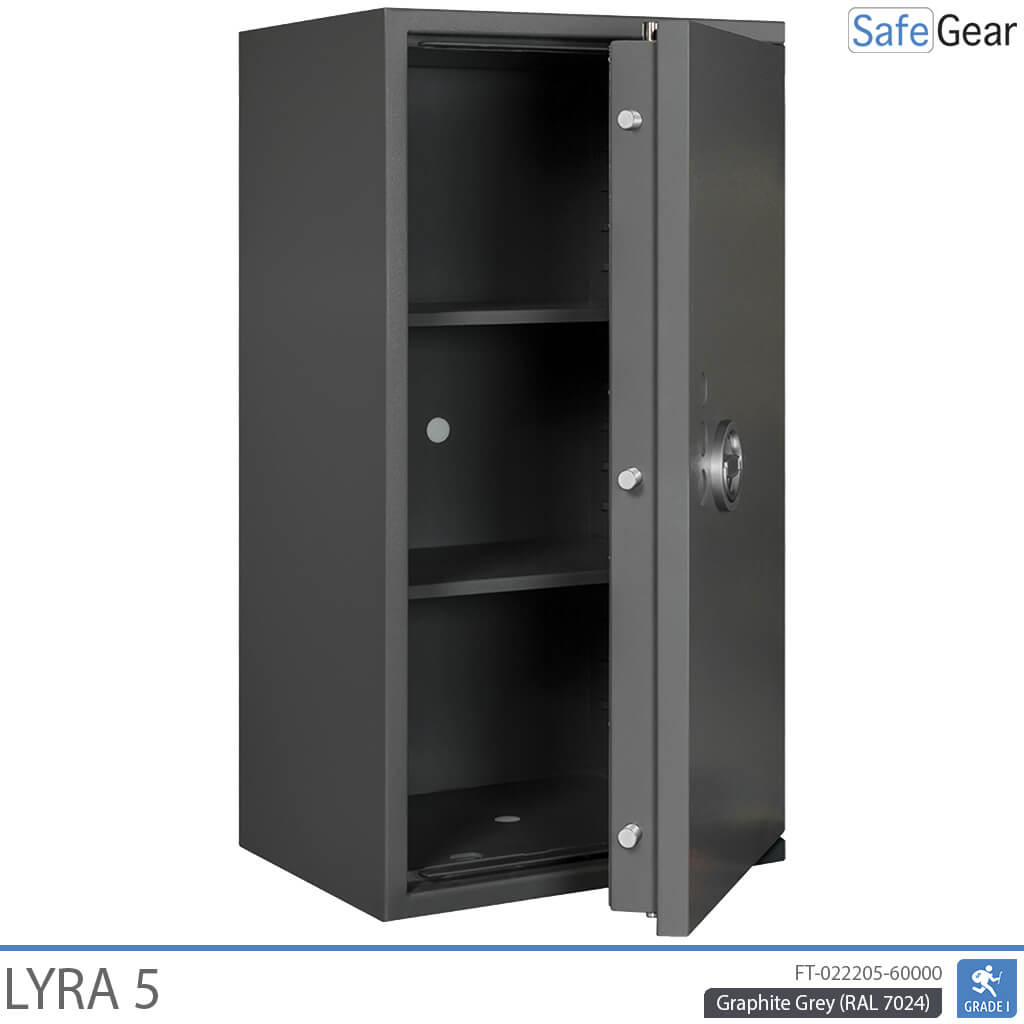 Lyra 5 - Coffre-Fort de sécurité (109 Liters) - Test anti-effraction Classe 1