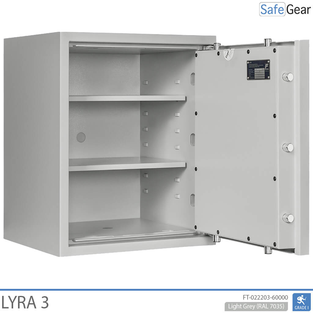 Lyra 3 - Coffre-Fort de sécurité (66 Liters) - Test anti-effraction Classe 1