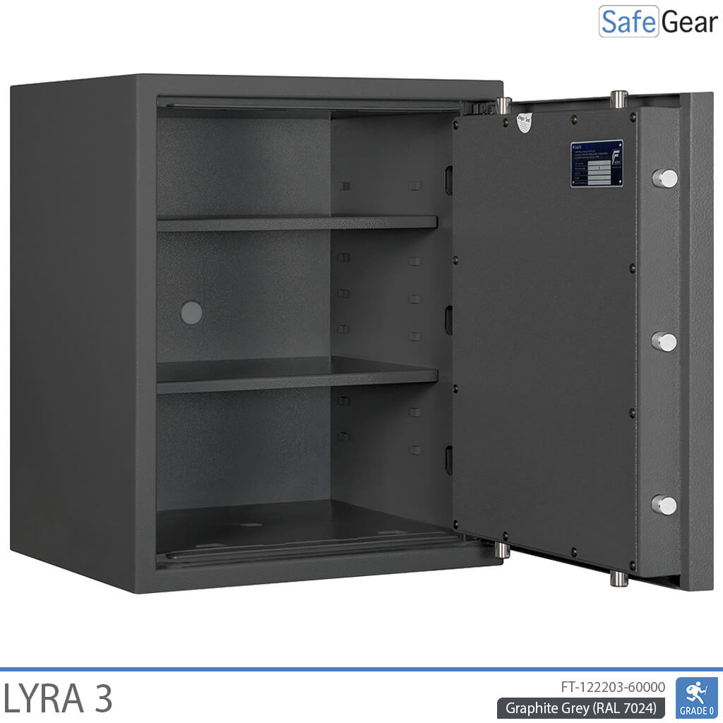 Lyra 3 - Coffre-Fort de sécurité (66 Liters) - Test anti-effraction Classe 0