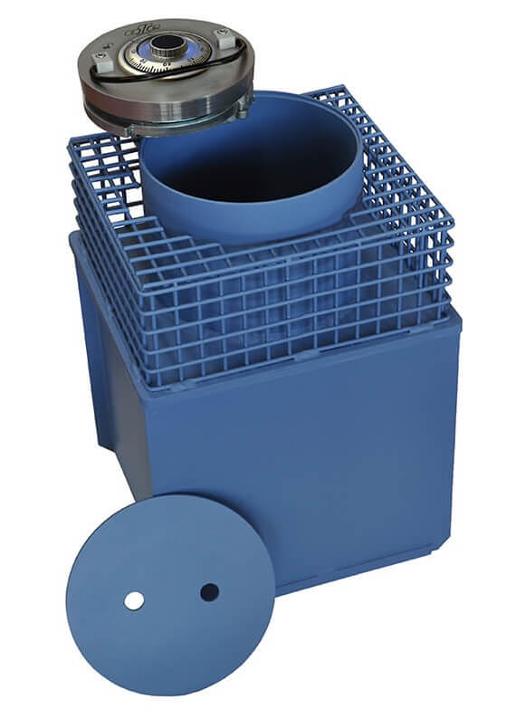 Ollé CFC floor safe - camouflaged - mechanical combination lock