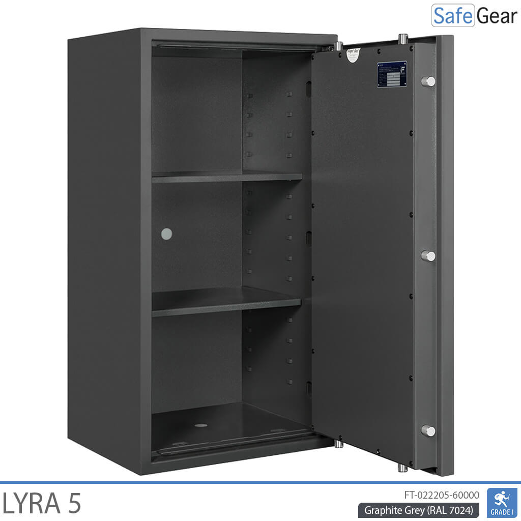 Lyra 5 - Coffre-Fort de sécurité (109 Liters) - Test anti-effraction Classe 1