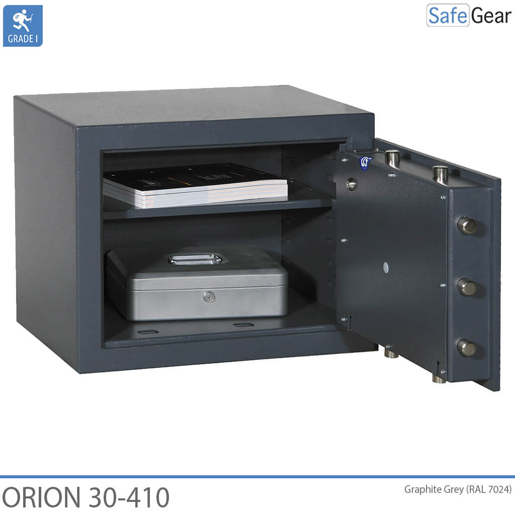 Coffre-Fort Orion 30-410 (38 L) – Test anti-effraction Classe 1