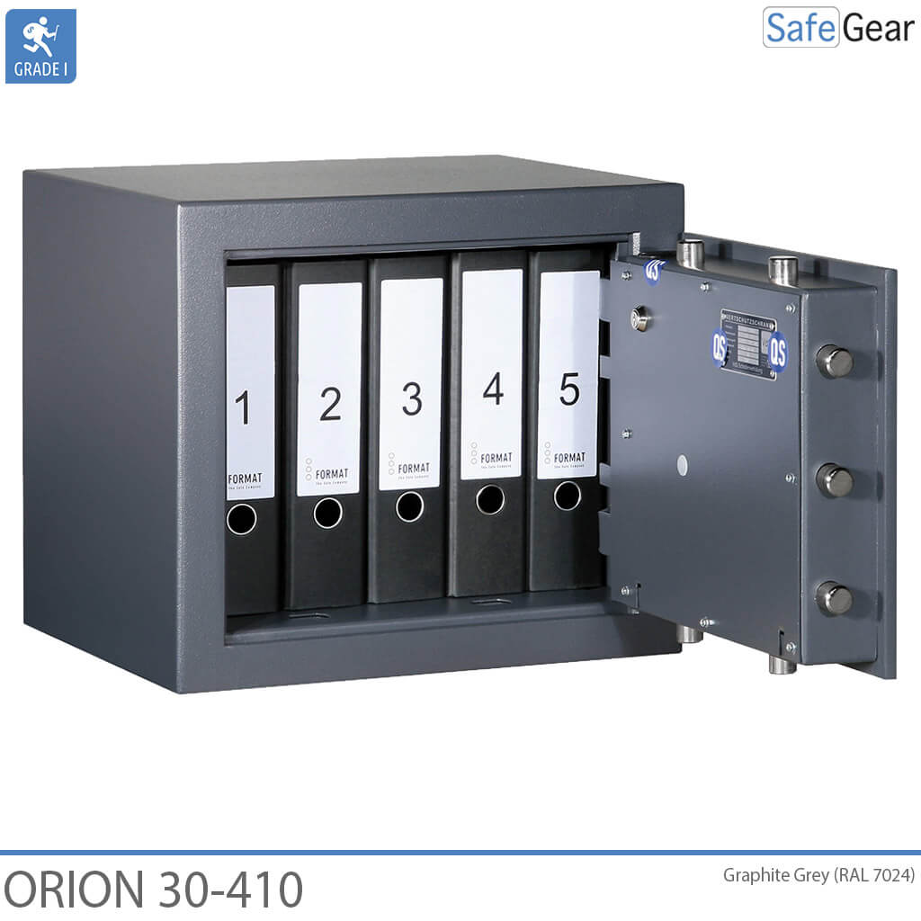 Coffre-Fort Orion 30-410 (38 L) – Test anti-effraction Classe 1