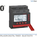 Programmateur d'horloge numérique pour sonneries d'écoles et sites industriels - Bluetooth - Horloge annuelle - 4 canaux