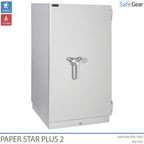Paper Star Plus 2 Armoire Anti-Incendie (141 L) - Test anti-effraction Classe I / Test au feu 120 min