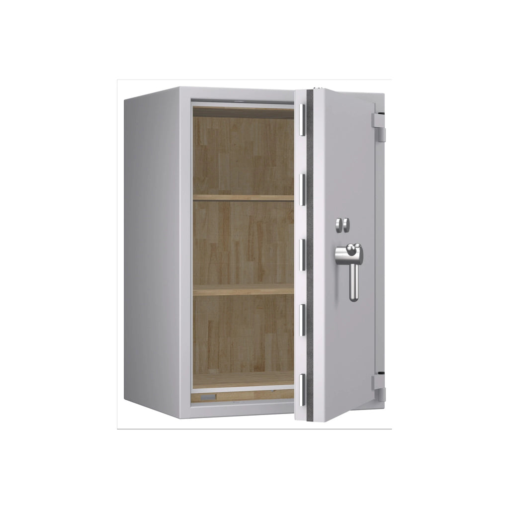 Pegasus Pro safe, Light Grey, lock detail
