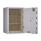 Pegasus Pro safe, Light Grey, door open