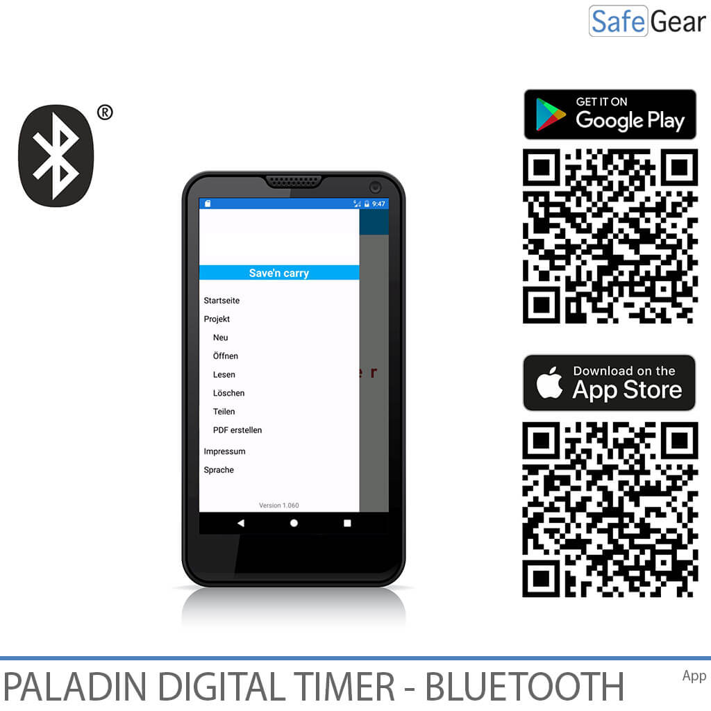 Digital Clock Timer for Doorbells Schools and Industry - Bluetooth - Yearly Clock - 1 Channel