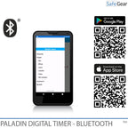 Programmateur d'horloge numérique pour sonneries d'écoles et sites industriels - Bluetooth - Horloge annuelle - 2 canaux