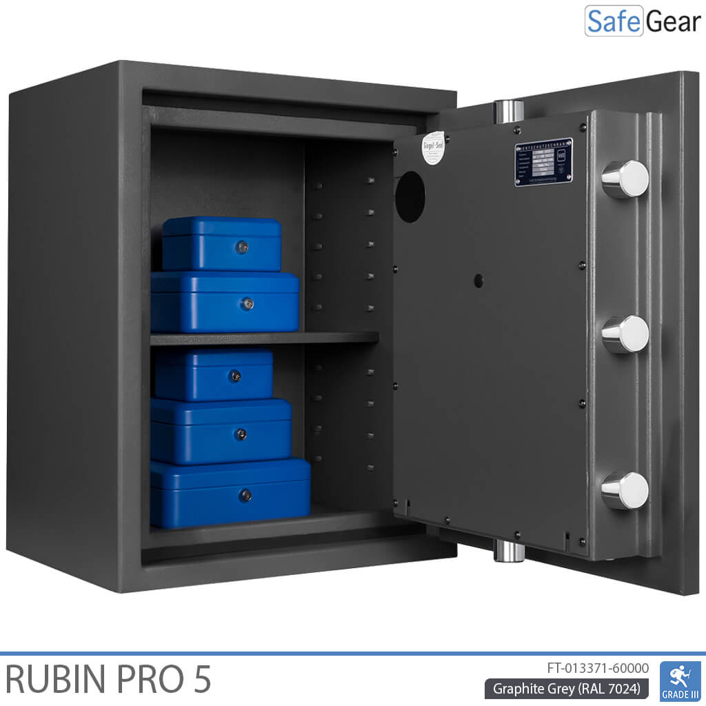 Rubin Pro 5 - Coffre-Fort de sécurité (57 Litres) - Test anti-effraction Classe 3