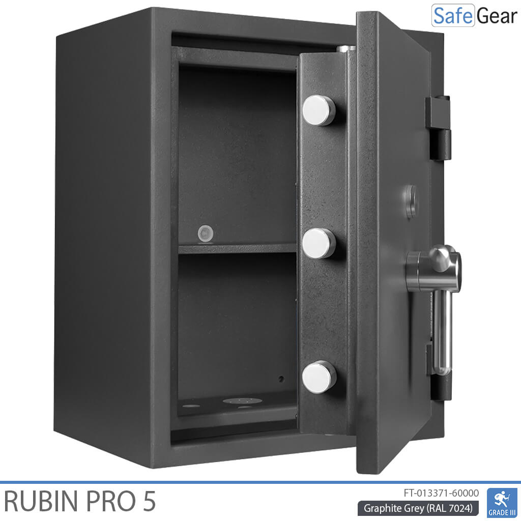 Rubin Pro 5 - Coffre-Fort de sécurité (57 Litres) - Test anti-effraction Classe 3