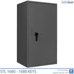 STL 980 - 980 clés (159 L) - Classe I de résistance à l’effraction - Serrure à clé