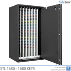 STL 980 - 980 clés (159 L) - Classe I de résistance à l’effraction - Serrure à clé