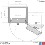 Coffre-Fort De Luxe - CHIMERA - Serrure électronique