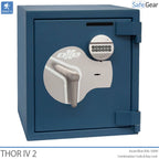 Thor IV rangement (45L) - Test anti-effraction Classe 4 - Serrure À Code et serrure à clé