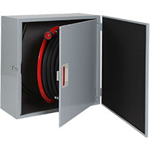 Armoire pour bouche d’incendie avec isolation et chauffage - 790x790x365 mm